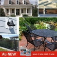 thumbnail image 2 of AL-NEW Aluminum Restoration Cleaning Solution , Clean & Restore Patio Furniture, Stainless Steel, and Other Household Metal Surfaces (32 Ounce Kit), 2 of 8