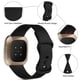 thumbnail image 2 of Correas deportivas JAMW para Fitbit Sense/Versa 3 paquete de 4 pequeñas negro Módena azul g, 2 of 5