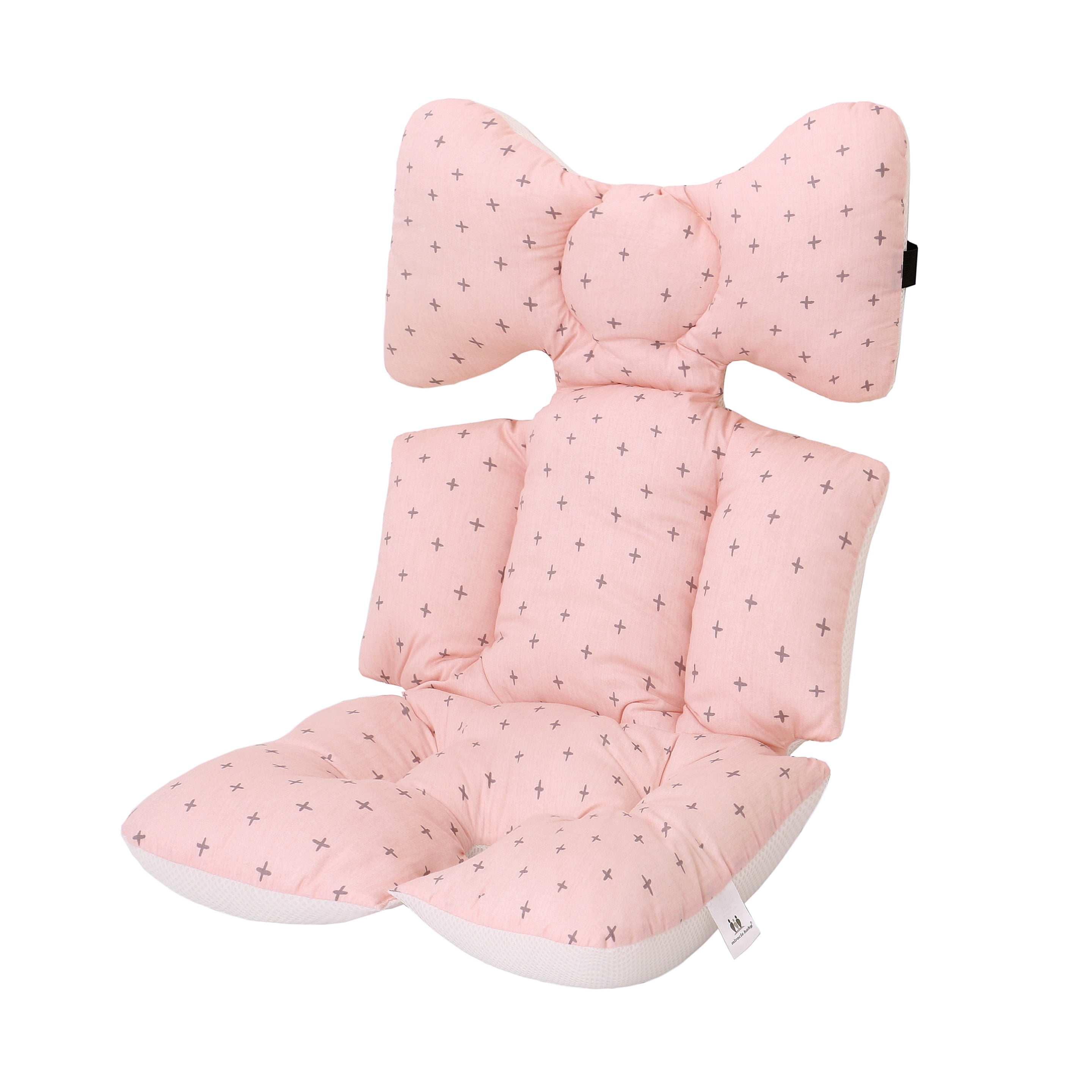 Pink Blue Polka Dot Cushion Pad Mat Seat Liner Cover For Peg Perego High Chairs 