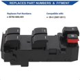 thumbnail image 3 of Power Window Lifter Control Switch for -V 2007-2011, 3 of 5