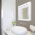 thumbnail image 4 of Design House Concord 30 inch Medicine Cabinet in White Gloss, 4 of 11