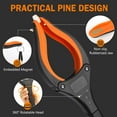 thumbnail image 3 of Angooni 2 Set of Folding Grabber Reacher Tool - 39" Aluminum Trash Picker Handle, 31" Claw Grabber Aids for Elderly, 3 of 8