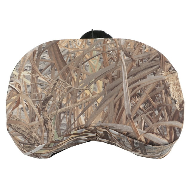 Outdoor Sitting Pad, Hunting Cushion Dustproof Portable Handle Zipper For Leisure Reed,Leaf,Tree
