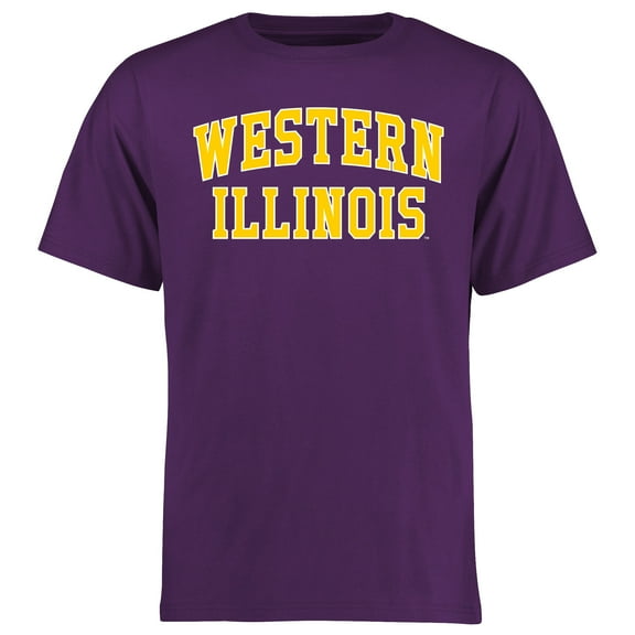 Men's Purple Western Illinois Leathernecks Everyday T-Shirt
