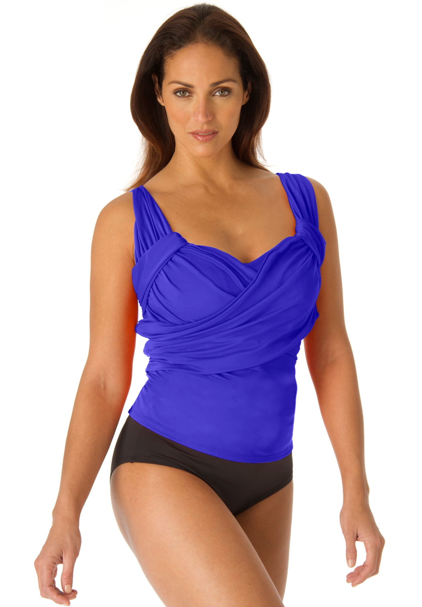 20 18 Chlorine Resistant Blue White Purple Violet Swimwear Size 14