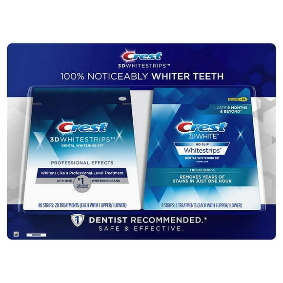 Crest Whitening Strips Assorted