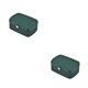 thumbnail image 4 of Minnieouse caja de almacenamiento de de arete brazalete de perno de oreja caja de exhibición de reloj cajas de transporte portátiles Verde 2piezas, 4 of 6