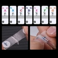 thumbnail image 4 of Piano Keyboard Stickers for 88/61Key.Colorful Bigger Letter,Thinner Material,Transparent Removable,with Cleaning Cloth, 4 of 5