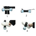 thumbnail image 4 of facefd 2x Anneau en D Attache de Cheville pour Musculation Entraînement Physique, 4 of 9