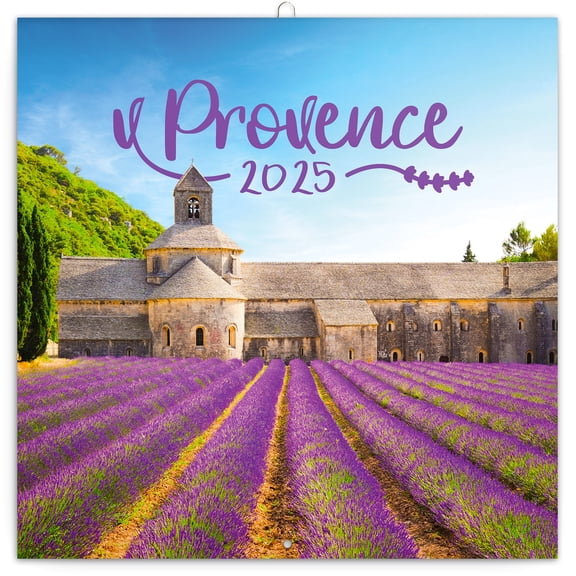 Calendar 2024-2025, Provence Wall Calendar, Monthly Calendar, 16 Month Hanging Calendar Sep 2024 - Dec 2025, 12x12 in.
