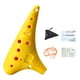 thumbnail image 5 of Ocarina de 12 agujeros, instrumento musical compacto para adultos, amantes de la música y principiantes. Amarillo, 5 of 9