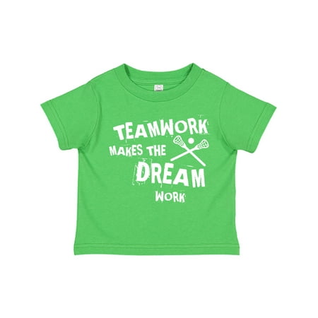 

Inktastic Lacrosse Teamwork Gift Toddler Boy or Toddler Girl T-Shirt