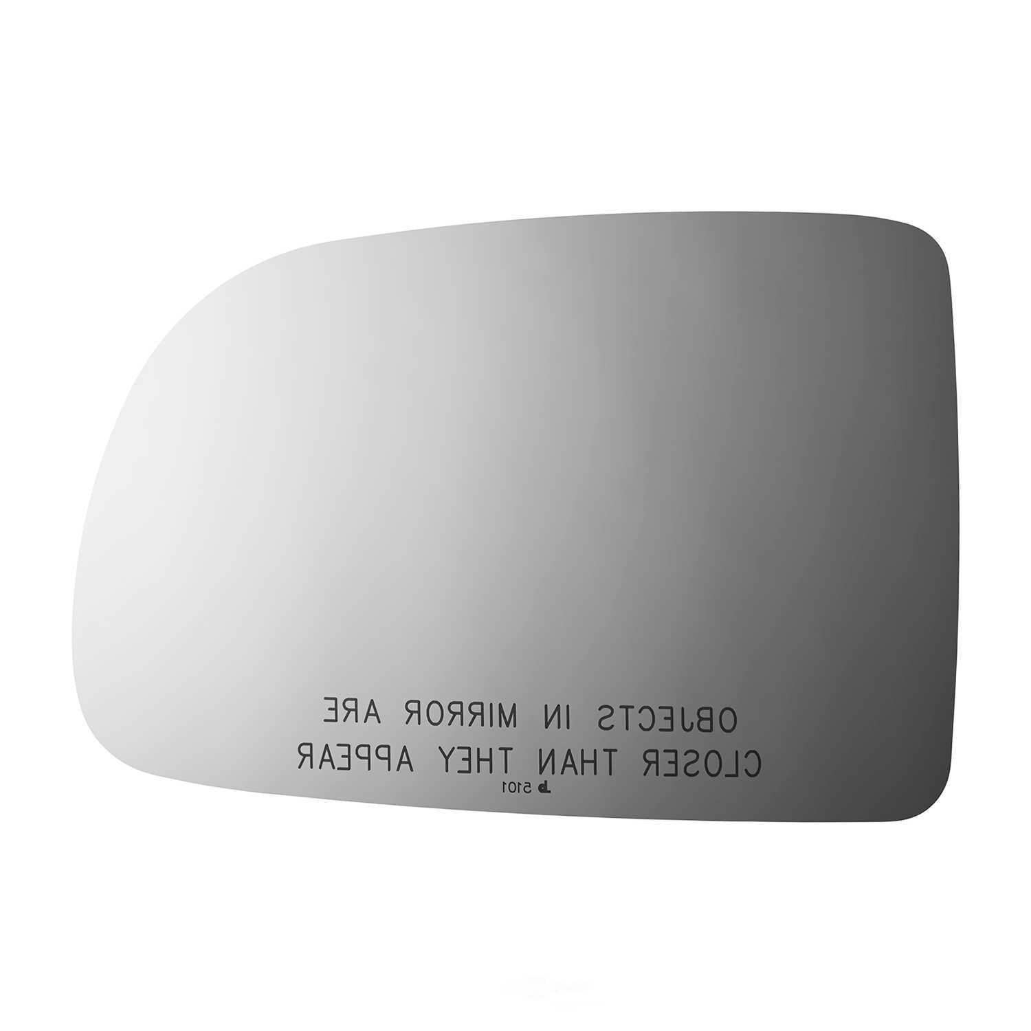 Burco Side View Mirror Replacement Glass - Clear Glass - 5101