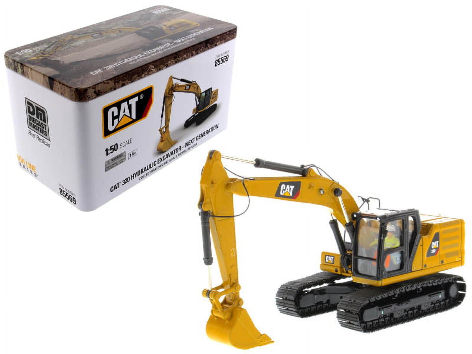 模型製作用品 CAT 340D L HYDRAULIC EXCAVATOR 1/50 Amazon.com