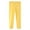 Yellow, variant on Linfrsh Girls Legging Cotton Ankle Length Kids & Toddler Pants Variety of Colors 2-7 Years (Green,5 Years)