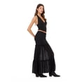 thumbnail image 3 of Forever 21 Women’s Lace Maxi Skirt with Tiered Hem Mid Rise Fit Elegant Casual Style, XS-XL, 3 of 4