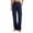 Dark Blue, variant on Besolor Womens Cargo Pants Straight Leg High Waisted Casual Loose Outdoor Hiking Work Trousers with Multi-pockets