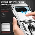 thumbnail image 4 of Fashion Case with Holder Stander Kickstand Drop Resistant Shockproof Case For Google Pixel 9 Pro (6.3inch) /  For Google Pixel9 (6.3inch), 4 of 9