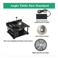 thumbnail image 4 of 200W Table Saw Mini Desktop Electric Saw Cutter Speed Angle Adjustable Cutter for Wood Plastic Acrylic ,Long Lasting, 4 of 6