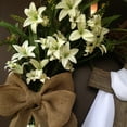 thumbnail image 3 of Ruibeauty Easter Wreath With Cross Garland Simulation Plant Flower Link Day Decorations, 3 of 6