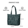 thumbnail image 5 of Science Classroom Experiment Themed Travel Tote Bag Multipurpose Weekender Bag Lightweight with Adjustable Strap, Perfect for Study, Fitness, Travel Use, 5 of 5