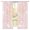 Pink, variant on Beige Wildflowers Sheer Curtains 63 Inches Long, Farmhouse Floral Botanical Leaves Light Filtering Window Curtains for Living Room, Rod Pocket Voile Sheer Curtain Drapes, 52"W x 63"L, 2 Panels