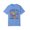 Sky Blue_#02, variant on Sewkxo Back to School Shirts for Kids Crewneck Pencil Letter Print T-Shirt Funny | Graphic Short Sleeve Tee Tops,Black 100