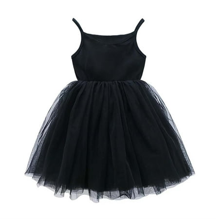 

QYZEU Clothes for Kids Girls 10-12 Trendy Tops for Teen Girls Kids Toddler Baby Girls Summer Solid Cotton Sleeveless Princess Dress Clothes