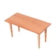 thumbnail image 5 of Adorno de mesa de madera para casa de muñecas, muebles en miniatura a escala 1/12, modelo de mesa para casa de muñecas para diseño de jardín de hadas., 5 of 9
