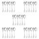 thumbnail image 1 of Juego de 5 cubiertos de acero inoxidable para niños, juego de cuchara y tenedor para niños, juego de cubiertos de metal para niños pequeños, 1 of 5