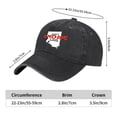thumbnail image 3 of Vintage Cotton Washed Distressed Baseball Cap - Outline Graphic ' ADAPT ENDIRE ' & ' R E S O N RENEWABLES ' Design Dad Hat for Men & Women, 3 of 6