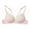 Pink, variant on Sngxgn Women's Seamed Soft C up Wirefree Cotton Bra(Black,One Size)