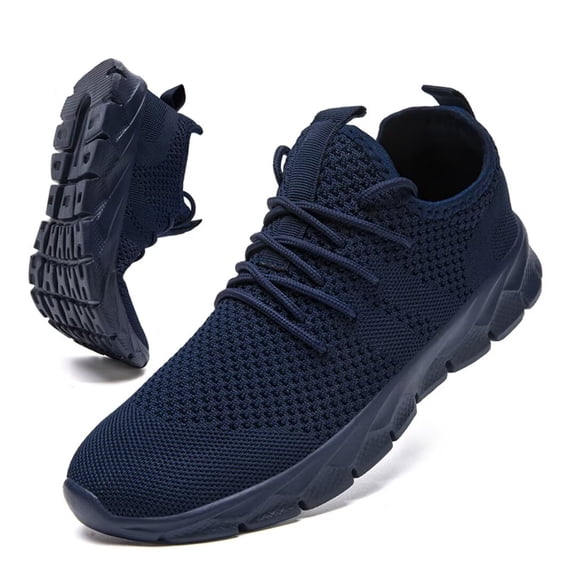 YYTLCH Men's Running and Fitness Sneakers Comfortable and Lightweight Walking Shoes Mesh Shoes Breathable Casual Shoes