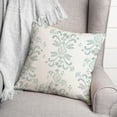 thumbnail image 3 of Creative Products Yellow Floral Crest 18 x 18 Spun Poly Pillow, 3 of 3