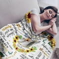 thumbnail image 4 of Yibo 60th Birthday Gifts for Women Blanket Flannel Soft and Comfortable Anti-static Bed Sofa Blanket, 4 of 7