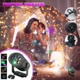 thumbnail image 4 of PEONAVET Projection Lamp Projection Lamp LED Snowflake Projection Light Christmas Pattern Decoration Projector Household Film Christmas Pattern Light, 4 of 5