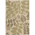 thumbnail image 2 of Safavieh Courtyard August Floral Indoor/Outdoor Area Rug, Cream/Green, 5'3" x 7'7", 2 of 8