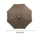 thumbnail image 2 of Fiudx Tela Impermeable Sombrilla de Exterior, Funda de Repuesto de Poliéster Resistente, Ranuras Reforzadas Sombrilla de Jardín, Ideal para Terraza y Playa, 21 Colores, 7 Tamaños., 2 of 5