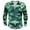 Army Green, variant on Dagegui Men's Camo Long Sleeve Henley Shirts Camouflage Crewneck Buttons Shirt Big and Tall Slim Fit Athletic Tees Fall Outdoor Hiking Camping Tops Green L