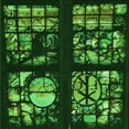 thumbnail image 1 of Ahgly Company Machine Washable Indoor Square Transitional Dark Forest Green Area Rugs, 7' Square, 1 of 7