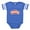 Royal Blue, variant on CafePress - Play Doh Classic Logo - Cute Infant Baby Football Bodysuit