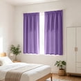 thumbnail image 3 of Curtains For Bedroom Thermal Insulated Energy Saving & Noise Reducing Curtains For Living Room/Kitchen Insulated Curtains 96 Length Cold Curtains Curtain Long Thermal Drapes Curtain Room Curtains, 3 of 3