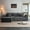 Gray-Left Chaise, variant on CHORRO Sectional Boneless Sofa, L-shaped Couch(Gray,Left Chaise ),Modular and Compressed，Two Packages，108 Inches