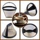 thumbnail image 4 of Filtros de café reutilizables COKUMA Gold Metal para Cuisinart/Ninja, 4 of 8