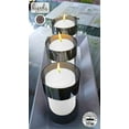 thumbnail image 3 of Hyoola 3 x 6 White Unscented European Made Pillar Candles, Dripless Paraffin Wax with Smokeless Cotton Wicks, 6-Pack, 3 of 5