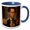 Blue/White, variant on 3drose, Painting of Simon Bolivar, Statesman, Historical Art - Hi12 Pri0225 - Prisma, 11oz Magic Transforming Mug