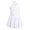 a-White42, variant on VNKIDY Girls Dance Dress Kids Solid Color Halter Neck Ballet Dress Sparkle Sequin Bodice Chiffon Skirt Dress For Dance Performance Practice White 3-4 Years