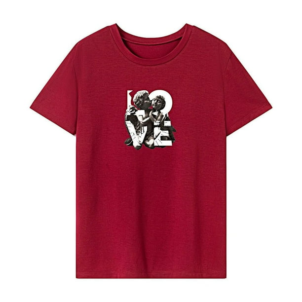 Camiseta para mujer ropa suave de verano camisetas de verano para mochilero regalo para mujer M Walmart en linea