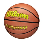 Wilson Evolution Indoor Game Basketball - Optic Yellow, Size 6 - 28.5