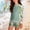 Green C, variant on BRGZLK Girls' 2 Piece Swimsuit Summer Beach Hawaiian Print Long Sleeve Quick-Dry Rash Guard Bathing Suit with Boyleg Shorts Swimwear Modest Two-Piece Swimsuit Set Wine 14-15 Years